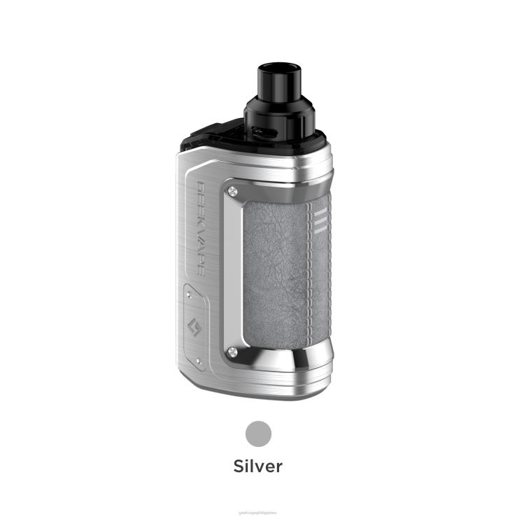 GeekVape Price GeekVape H45 (Aegis Hero 2) Pod Mod Kit 1400mAh 4ml Silver V680P104