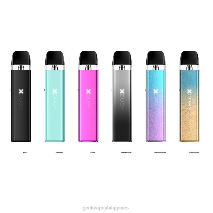 GeekVape Philippines GeekVape Wenax Q Mini Kit 1000mAh 2ml Gradient Gray V680P87