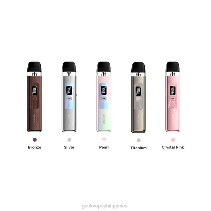 Geek Bar Vape Price GeekVape Wenax Q Pod System Kit 1000mAh Crystal Pink V680P155