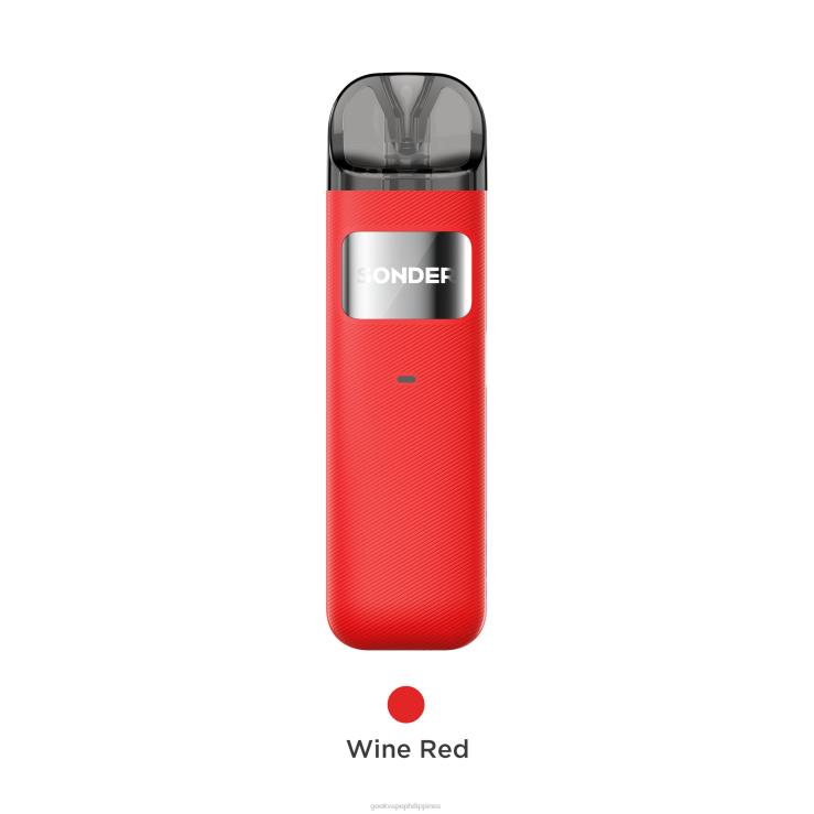 Geek Bar Vape Philippines GeekVape Sonder U Pod System Kit 1000mAh Wine Red V680P133
