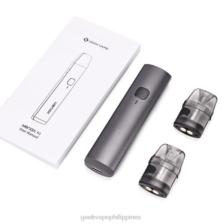 Geek Bar Vape Philippines GeekVape Wenax H1 Starter Kit 1000mAh Black V680P113