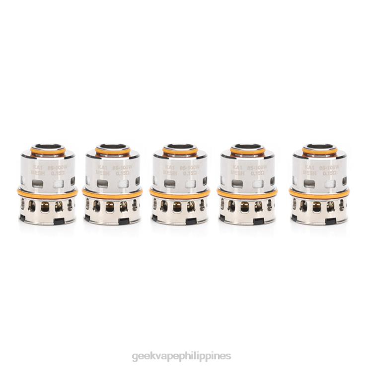 Geek Vape Price Philippines GeekVape 5pcs/Pack M Series Coil M0.15 Quadra Coil V680P22