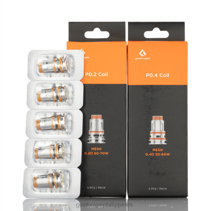 Geek Bar Vape Philippines GeekVape 5pcs/Pack P Series Coil P0.2 OHM V680P13